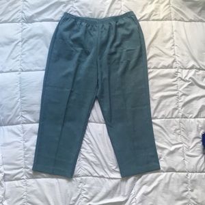 Blue Alfred Dunner Pants Size 22W